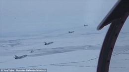 Phi cơ Nga dàn trận sau lệnh ‘sẵn sàng thời chiến’ của ông Putin