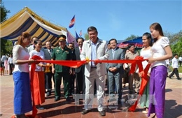 Hoàn thành trùng tu Đài hữu nghị Việt Nam-Campuchia tại tỉnh Takeo