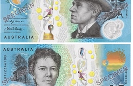 Australia công bố thiết kế tờ tiền 10 đô mới