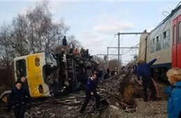 Tai nạn tàu hỏa ở Bỉ, hàng chục người thương vong 