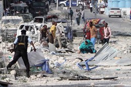 Đánh bom ở thủ đô của Somalia, 50 người thương vong