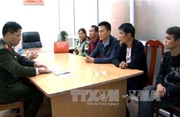 Xử phạt bốn người Trung Quốc nhập cảnh trái phép 