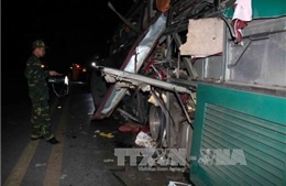 Nổ xe khách kinh hoàng tại Bắc Ninh, ít nhất 2 người tử vong