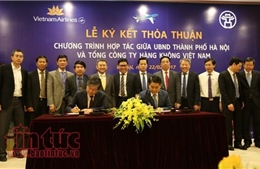 TP Hà Nội phối hợp với Vietnam Airlines quảng bá du lịch thành phố 