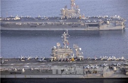 Trung Quốc tuyên bố biết sự hiện diện của tàu sân bay Mỹ tại Biển Đông