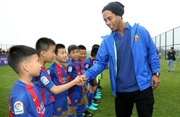 Barcelona mở học viện &#39;đào tạo Messi&#39; tại Trung Quốc