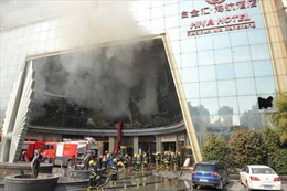 Cháy khách sạn Trung Quốc, 10 người thiệt mạng 