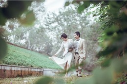 Ảnh cưới đẹp như mơ của nhạc sĩ Nguyễn Vĩnh Tiến