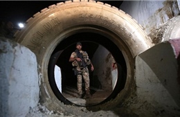 Mục sở thị sào huyệt huấn luyện sát thủ IS dưới lòng đất