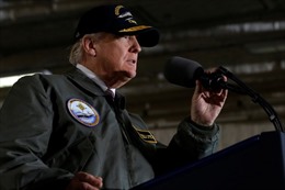 Tổng thống Mỹ cam kết tăng năng lực cho Hải quân