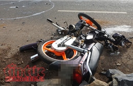 Hai ngày liên tiếp Hà Tĩnh có 4 người chết do xe container va chạm xe máy