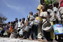 Chỉ trong 2 ngày, 110 người Somali chết do đói và tiêu chảy