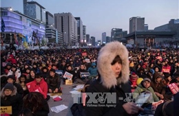 Người Hàn lại đổ kín đường phố Seoul phản đối bà Park  