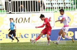 V.League 2017: Hải Phòng thắng 2-0 trước Quảng Nam
