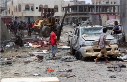 Đánh bom liều chết căn cứ Yemen, ít nhất 30 người chết