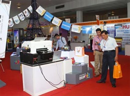 Lần đầu tổ chức triển lãm thiết bị ngành in cùng thiết bị, công nghệ quảng cáo Việt Nam