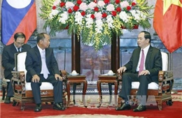 Chủ tịch nước Trần Đại Quang tiếp Bộ trưởng An ninh Lào 