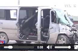 19 người thương vong trong vụ xe tải đâm xe đám cưới