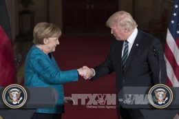 Lãnh đạo Mỹ, Đức lần đầu hội đàm thượng đỉnh sau khi ông Trump làm Tổng thống
