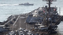 Triều Tiên tung video &#39;dội lửa lên tàu sân bay USS Carl Vinson&#39;