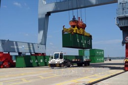 Thí điểm vận chuyển hàng hóa trung chuyển giữa các cảng biển quốc tế 