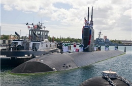 Tàu ngầm hạt nhân Mỹ tới Hàn Quốc tập trận