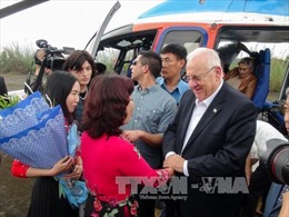 Tổng thống Israel và Phu nhân thăm Vịnh Hạ Long