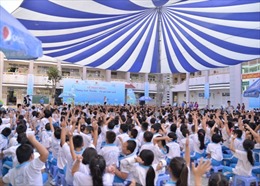 30 trường tiểu học tham gia chương trình &#39;Mizuiku - Em yêu nước sạch&#39;
