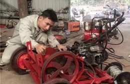 Say mê sáng chế máy nông nghiệp đa năng