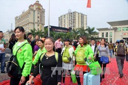 Khách du lịch Trung Quốc tăng, cửa khẩu Móng Cái vẫn thông thoáng
