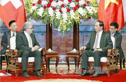 Việt Nam coi trọng  việc củng cố và phát triển quan hệ với Thụy Sĩ