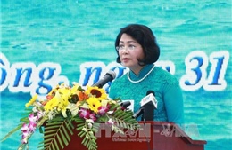 Phó Chủ tịch nước Đặng Thị Ngọc Thịnh dự Lễ hội ra khơi, bám biển tại Hải Phòng
