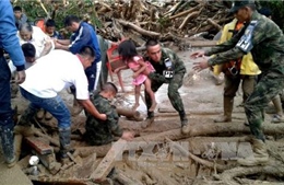 Số người thiệt mạng do lở đất tại Colombia tiếp tục tăng