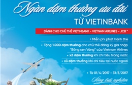 &#39;Ngàn dặm thưởng cùng thẻ VietinBank&#39;