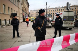 Phát hiện thêm một thiết bị nổ tự chế trong vụ nghi khủng bố ở St. Petersburg