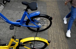 Xe đạp chia sẻ gây hỗn loạn đô thị Trung Quốc