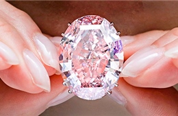 Viên kim cương hồng &#39;Pink Star&#39; được bán với giá đắt nhất trong lịch sử  