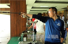 Hoàng Xuân Vinh đoạt 2 HCV trong ngày khai mạc Cúp Bắn súng Quốc gia