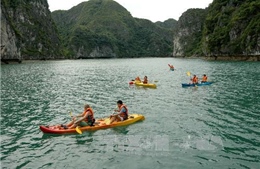 Sẽ có phương án quản lý chèo thuyền kayak trên vịnh Hạ Long trước 15/4