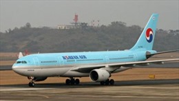 Máy bay Hàn Quốc hạ cánh khẩn cấp tại Trung Quốc