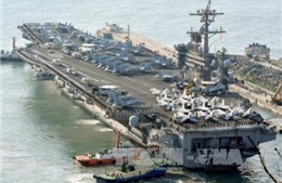 Mỹ sẽ điều tàu sân bay Carl Vinson tới bán đảo Triều Tiên 