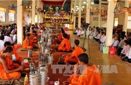Đồng bào Khmer vui đón Tết Chôl Chnăm Thmây 