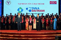Tân Á Đại Thành nhận giải thưởng Thương hiệu mạnh Việt Nam lần thứ 7   