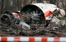 Máy bay chở Tổng thống Ba Lan gặp nạn năm 2010 vỡ nát trên không trước khi rơi