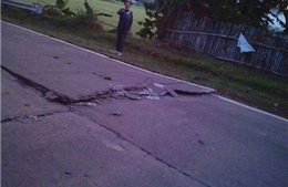 Động đất mạnh 6 độ Richter phá hủy nhiều nhà cửa ở Philippines