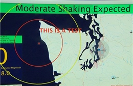 Mỹ ra mắt hệ thống cảnh báo động đất sớm 