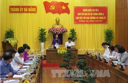 Ban Chỉ đạo Đề án Trung ương 6 làm việc với Ban Thường vụ Thành ủy Đà Nẵng