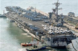 Nhật-Mỹ tập trận chung với tàu sân bay Carl Vinson
