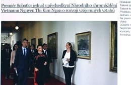 Chuyến thăm của Chủ tịch Quốc hội Việt Nam nhìn từ phía Séc