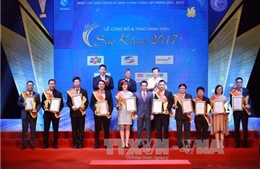 64 phần mềm và dịch vụ CNTT nhận Giải thưởng Danh hiệu Sao Khuê 2017